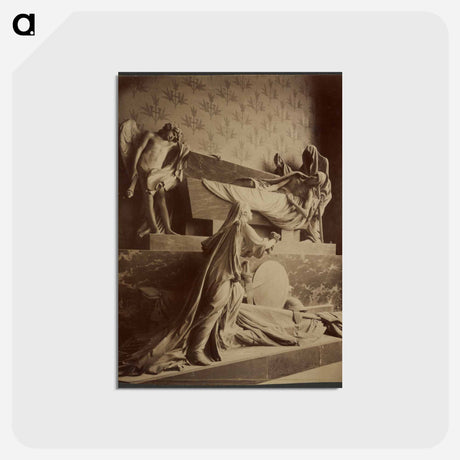アートポストカード-Notre-Dame; Tombeau, Henri-Claude d'Harcourt
 - ウジェーヌ アジェ Postcard.
