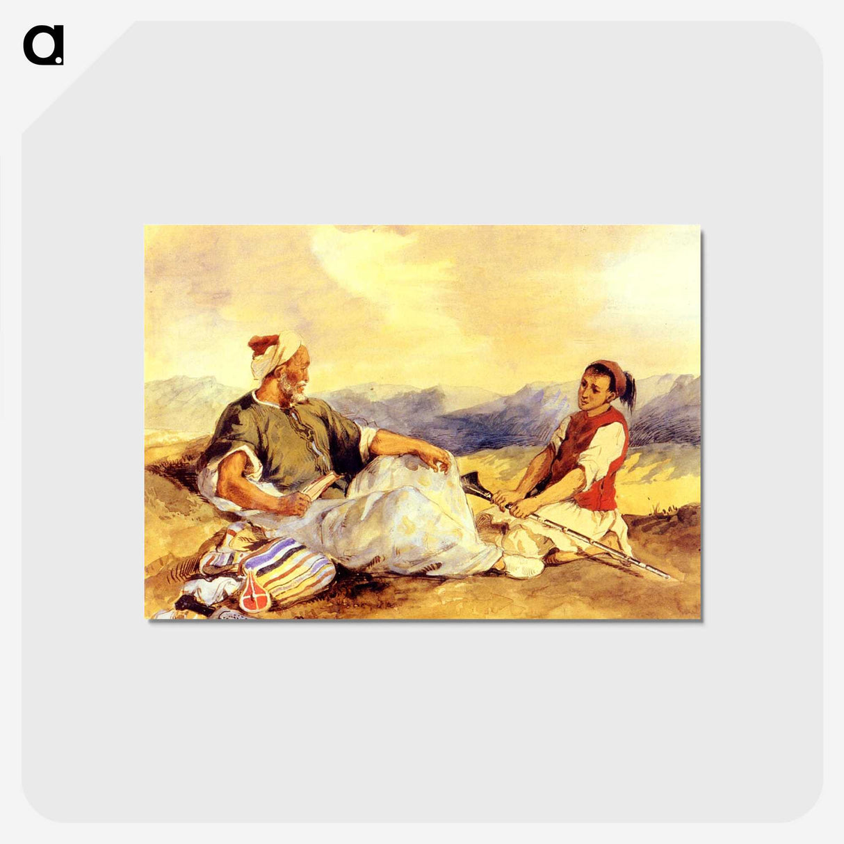 4-19_Eugene-Delacroix_postcard