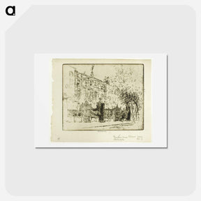 アートポストカード-Rossetti's House
 - ジョセフ ペネル Postcard.