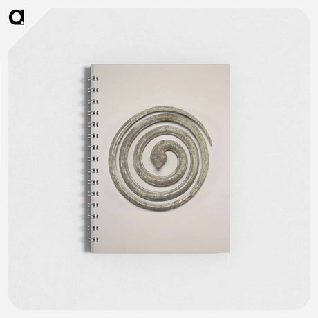 アートメモ帳-Coiled Snake Ornament
 - セントルイス美術館 Memo.