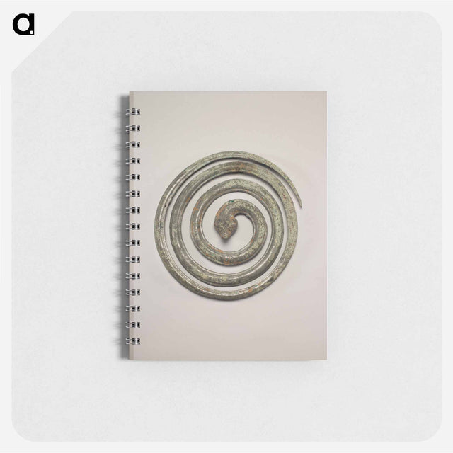 アートメモ帳-Coiled Snake Ornament
 - セントルイス美術館 Memo.