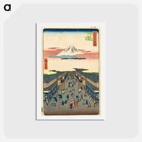 アートポストカード-Surugachō
 - 歌川 広重 Postcard.