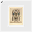 アートポストカード-Chimney piece in King James's Room, Hatfield House
 - イェール大学アートギャラリー Postcard.