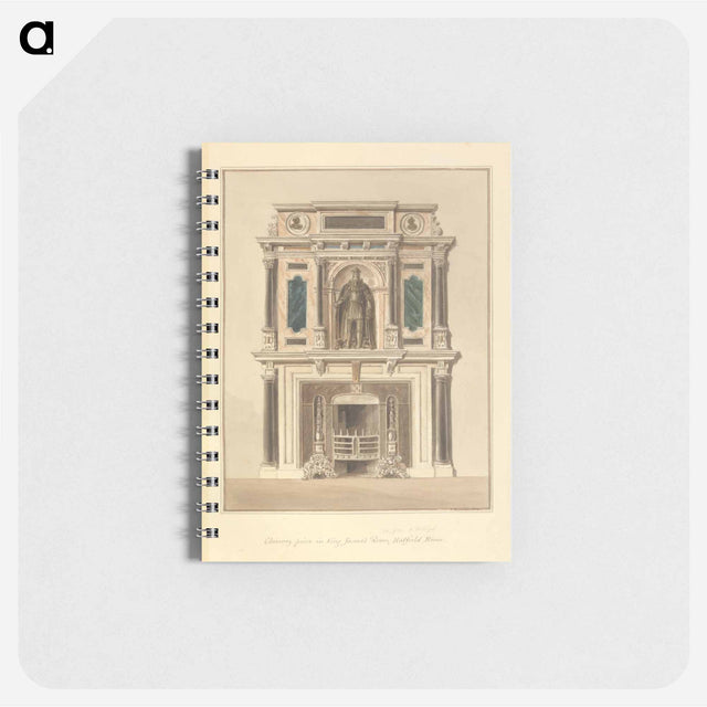 アートメモ帳-Chimney piece in King James's Room, Hatfield House
 - イェール大学アートギャラリー Memo.