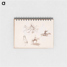 アートメモ帳-(unknown) part of a sketchbook - アルバート エーデルフェルト Memo.