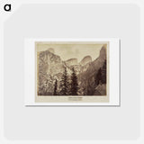 アートポストカード-Yo-Sem-i-te Valley, California
 - エドワード マイブリッジ Postcard.