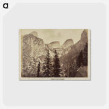 アートポストカード-Yo-Sem-i-te Valley, California
 - エドワード マイブリッジ Postcard.