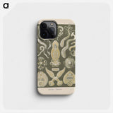 Marine life illustration - エルンスト ヘッケル Phone Case.