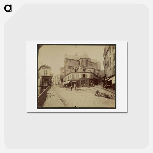 Pontoise, Eglise Saint-Maclou
 - ウジェーヌ アジェ Postcard.