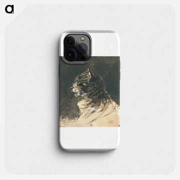 Cat head - ウジェーヌ ドラクロワ Phone Case.