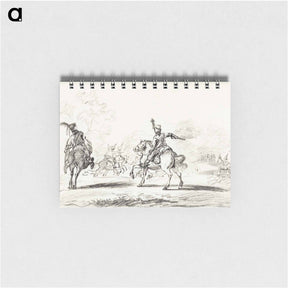 アートメモ帳-Cavalry fight - ジャン ベルナール Memo.