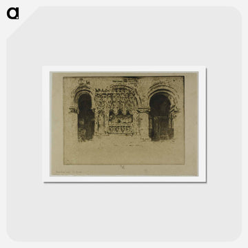 The Founder's Tomb, Church of Saint Bartholomew the Great
 - ジョセフ ペネル Postcard.