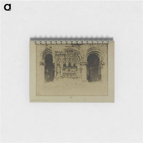 アートメモ帳-The Founder's Tomb, Church of Saint Bartholomew the Great
 - ジョセフ ペネル Memo.