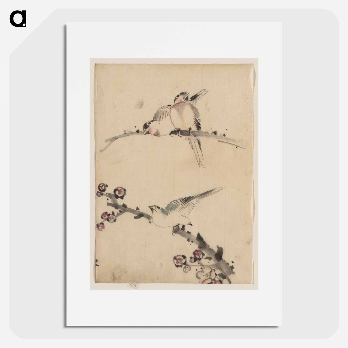 Original public domain image from Library of Congress - Katsushika Hokusai Poster.