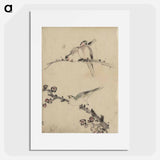 アートポスター-Original public domain image from Library of Congress - 葛飾 北斎 Poster.