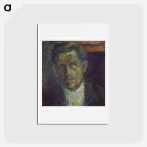 アートポストカード-Portrait of Ivan Kliun - カジミール マレーヴィチ Postcard.
