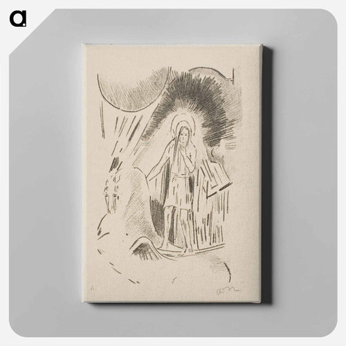 Man on Pegasus - オディロン ルドン Canvas.