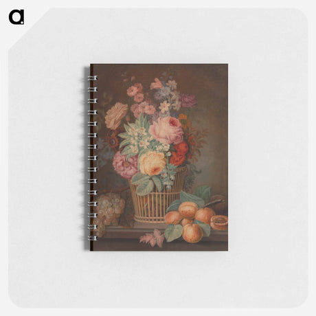 アートメモ帳-Flower Piece in Basket
 - バーンズ・コレクション Memo.