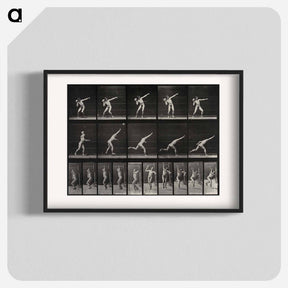 アートポスター-Putting the Shot
 - エドワード マイブリッジ Poster.