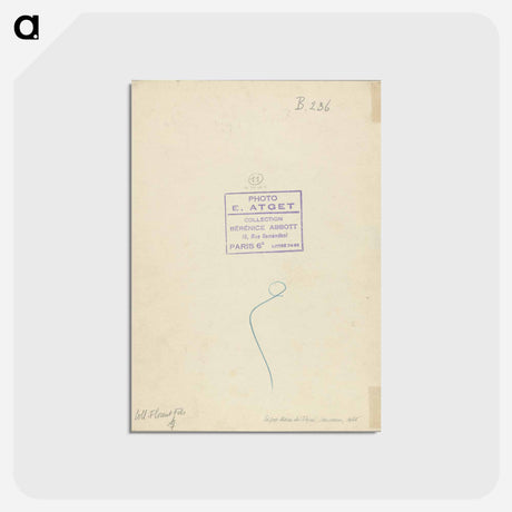 アートポストカード-Marché des Carmes, Place Maubert
 - ウジェーヌ アジェ Postcard.