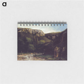 アートメモ帳-The Gorge - ギュスターヴ クールベ Memo.