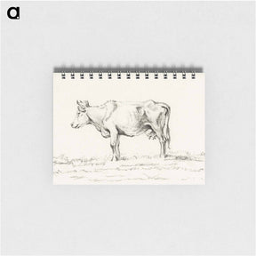 アートメモ帳-Standing cow - ジャン ベルナール Memo.