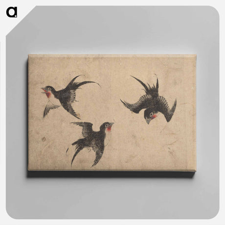 アートパネル-Original public domain image from the MET museum. - 葛飾 北斎 Canvas.