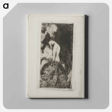 Bather - オディロン ルドン Canvas.