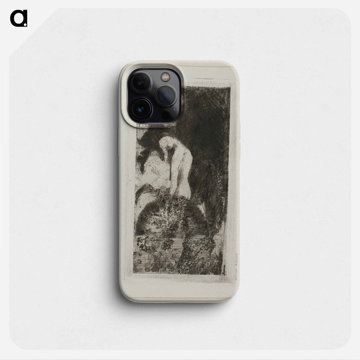 Bather - Odilon Redon Phone Case.