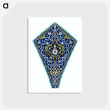 アートポストカード-Floral Mosaic Vines
 - セントルイス美術館 Postcard.
