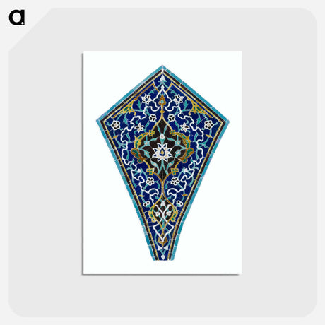 アートポストカード-Floral Mosaic Vines
 - セントルイス美術館 Postcard.