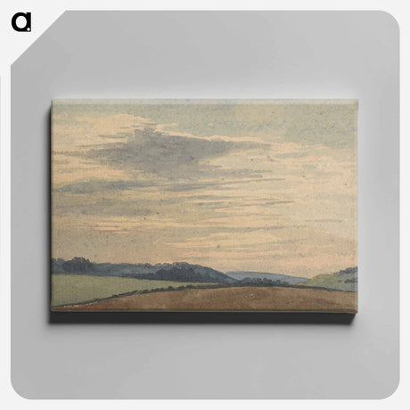 アートパネル-Landscape with Hills in the Distance
 - イェール大学アートギャラリー Canvas.