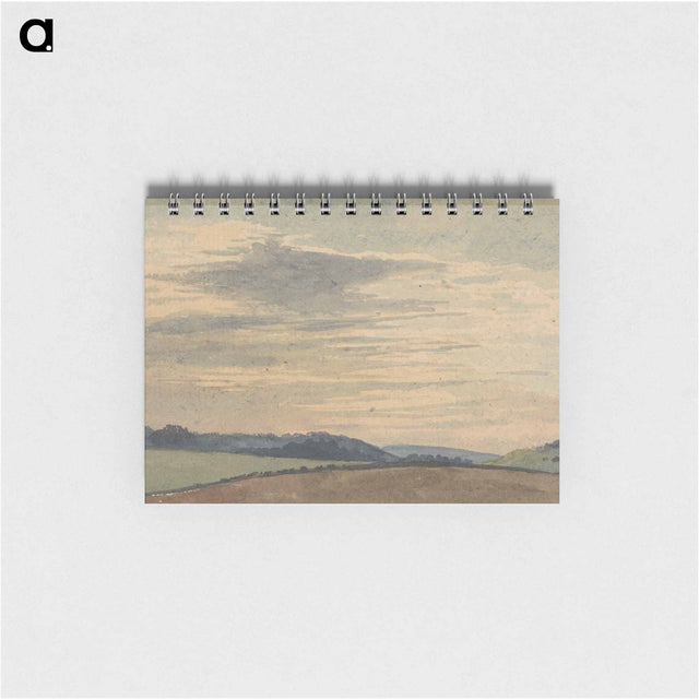 アートメモ帳-Landscape with Hills in the Distance
 - イェール大学アートギャラリー Memo.