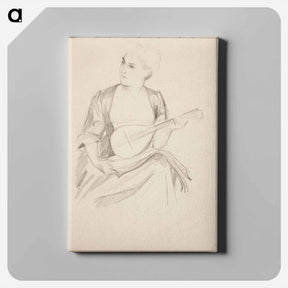アートパネル-(unknown) part of a sketchbook - アルバート エーデルフェルト Canvas.