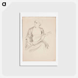 アートポストカード-(unknown) part of a sketchbook - アルバート エーデルフェルト Postcard.