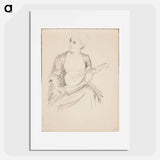 (unknown) part of a sketchbook - アルバート エーデルフェルト Poster.