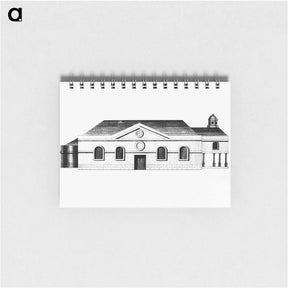 アートメモ帳-House from The West
 - 大英図書館 Memo.