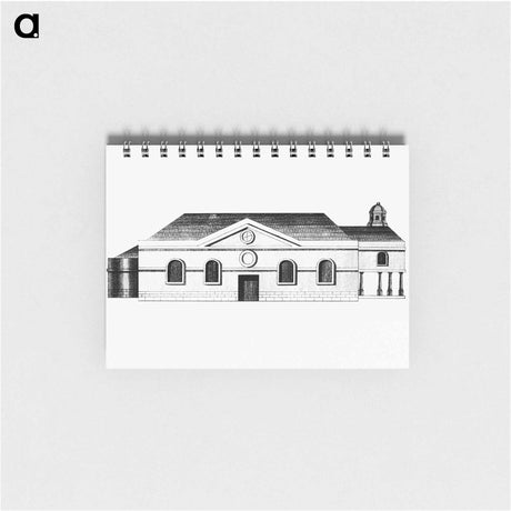 アートメモ帳-House from The West
 - 大英図書館 Memo.