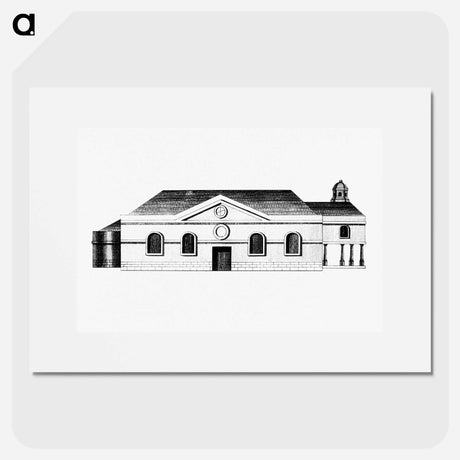 アートポスター-House from The West
 - 大英図書館 Poster.