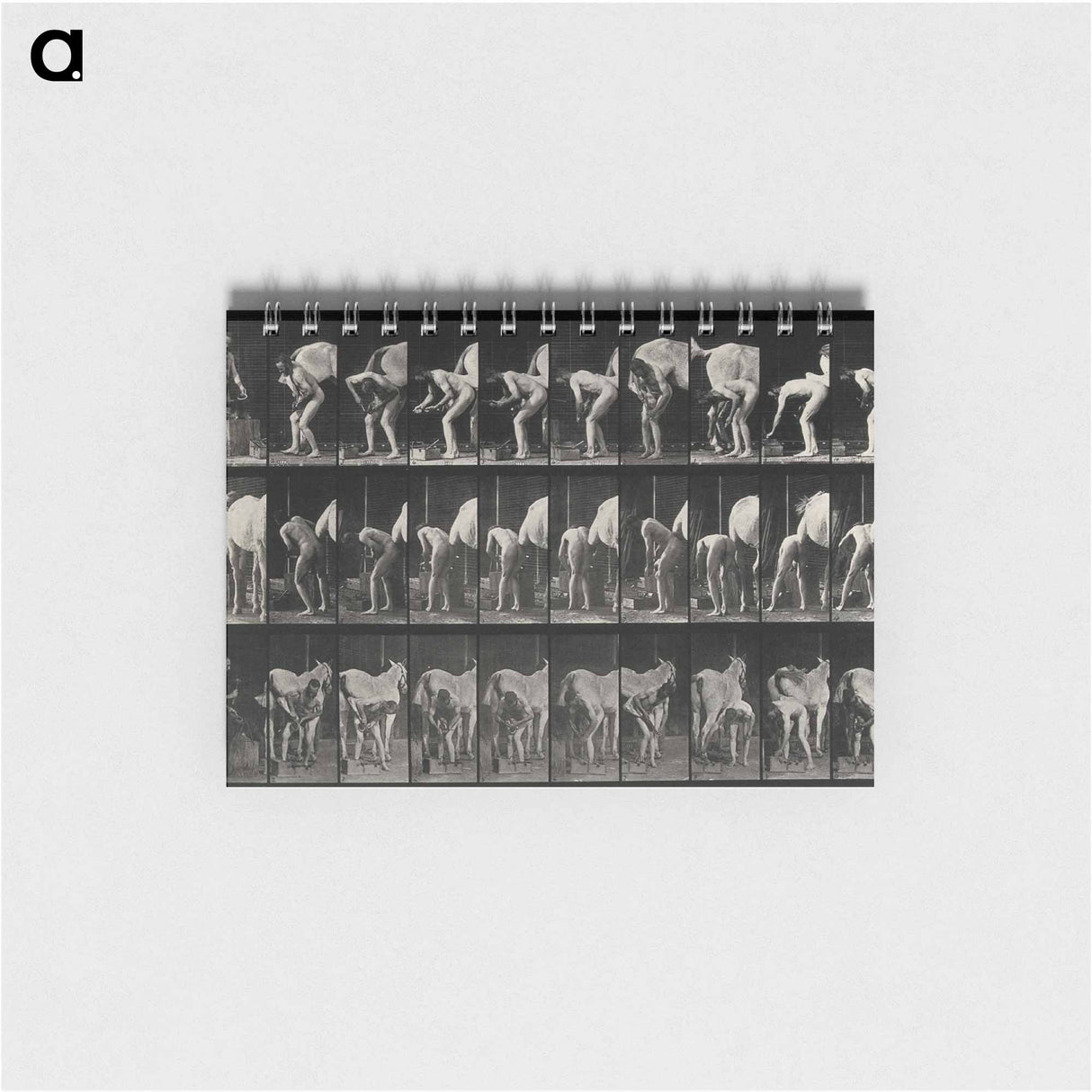 アートメモ帳-Shoeing the Horse
 - エドワード マイブリッジ Memo.