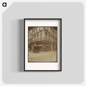 アートポスター-54 Rue Saint-Honoré et 1 Rue des Prouvaires
 - ウジェーヌ アジェ Poster.