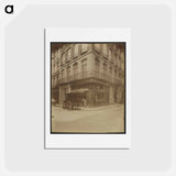 アートポストカード-54 Rue Saint-Honoré et 1 Rue des Prouvaires
 - ウジェーヌ アジェ Postcard.