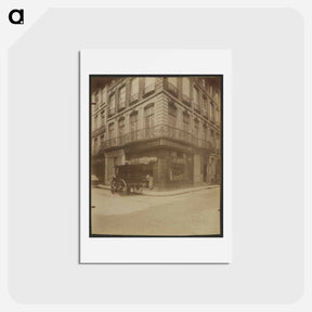 アートポストカード-54 Rue Saint-Honoré et 1 Rue des Prouvaires
 - ウジェーヌ アジェ Postcard.