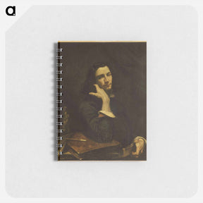 アートメモ帳-The Man with the Leather Belt, a Portrait of the Artist - ギュスターヴ クールベ Memo.