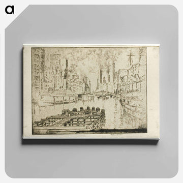 Lake Steamers, Chicago
 - ジョセフ ペネル Canvas.