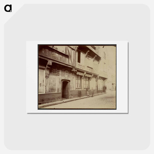 Beauvais, Maison Rue de la Manufacture
 - ウジェーヌ アジェ Postcard.