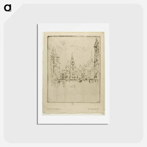 アートポストカード-St. Clements Danes
 - ジョセフ ペネル Postcard.