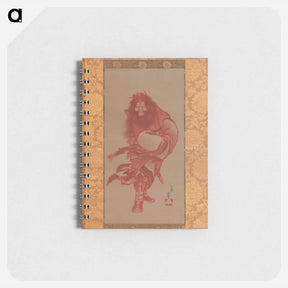 アートメモ帳-Red Shōki, the Demon Queller - 葛飾 北斎 Memo.