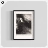 Pilgrim of the Sublunary World - オディロン ルドン Poster.