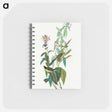 アートメモ帳-Green Black-Capt Flycatcher from Birds of America
 - アメリカの鳥たち Memo.